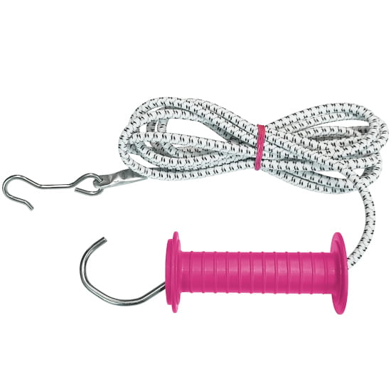 Zestaw bramowy z gumą 3,2 m Pomelac różowy - Cavalo